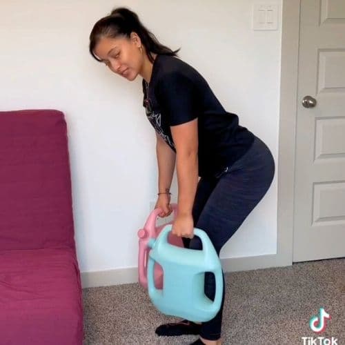 AguaForce customer sharing their workout