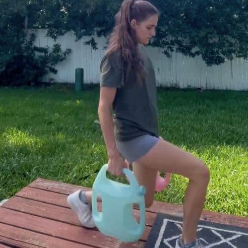 AguaForce customer sharing their workout