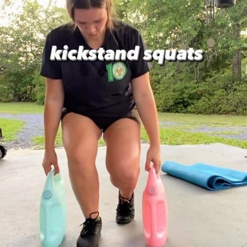 AguaForce customer sharing their workout